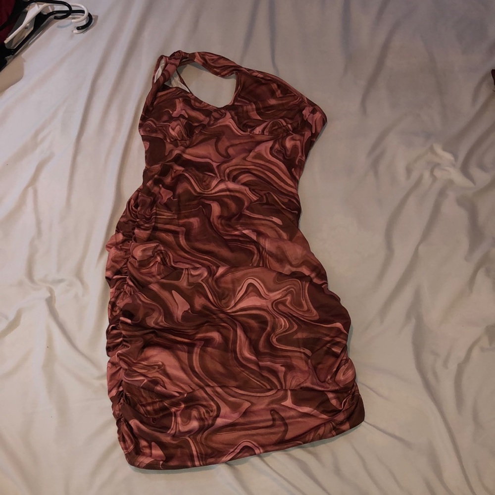 SHEIN BROWN DRESS